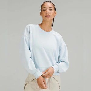 Lululemon Softstreme Perfectly Oversized Crop Crew Sweatshirt